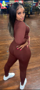 Long Sleeve Two -Way Zip Set